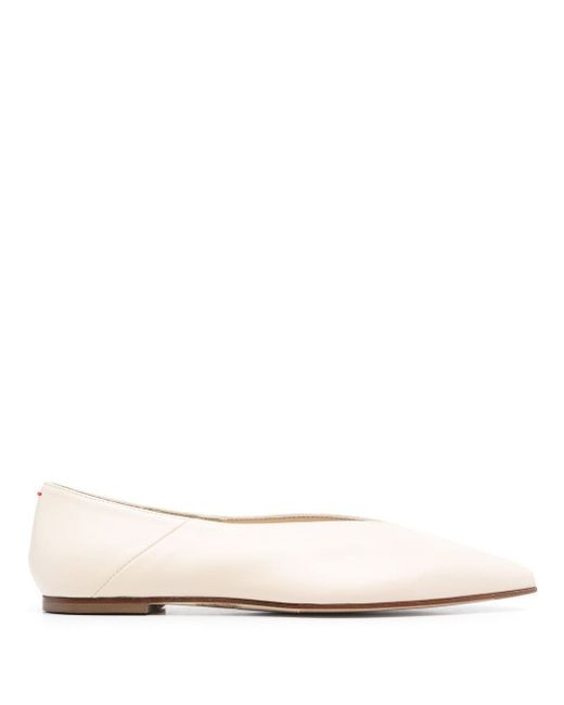 Aeyde pointed-toe ballerina shoes