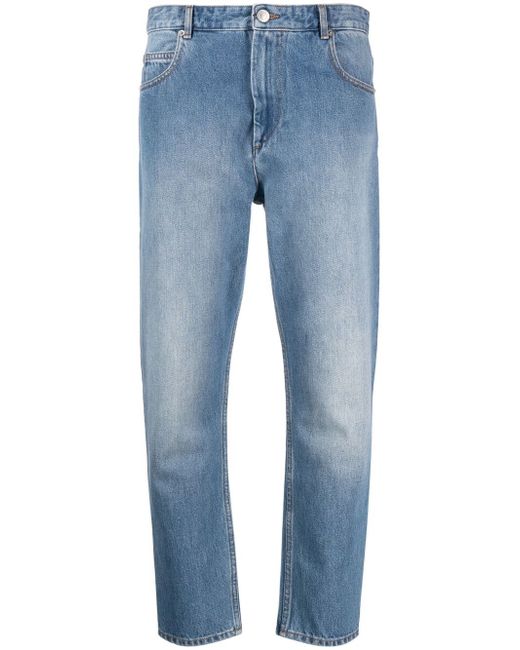 Isabel Marant Etoile Nea cropped slim-fit jeans