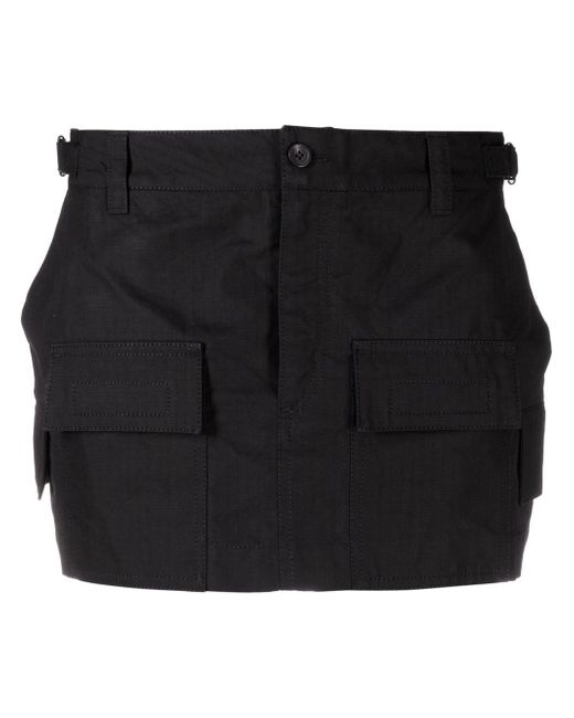 Wardrobe.Nyc Cargo Pockets Mini Skirt