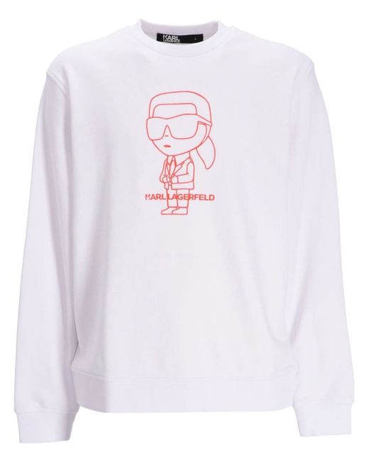 Karl Lagerfeld logo-print sweatshirt