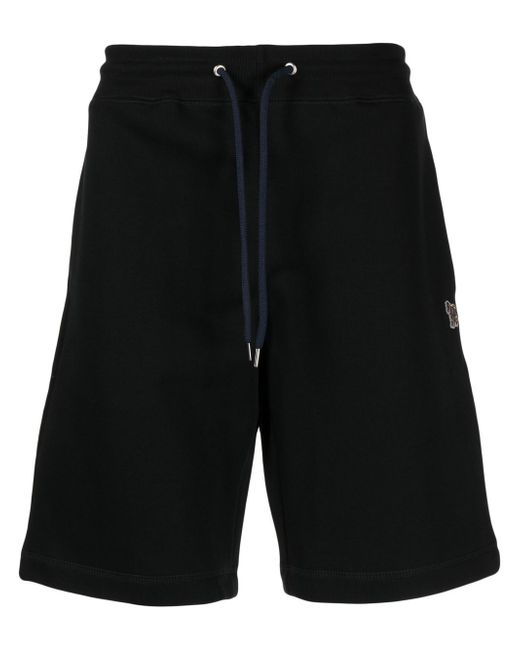 PS Paul Smith logo-patch detail bermuda shorts