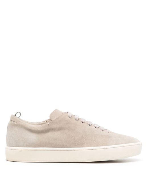 Officine Creative suede lace-up sneakers