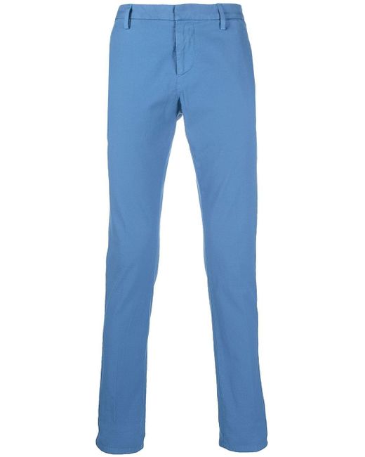 Dondup mid-rise tapered-leg trousers