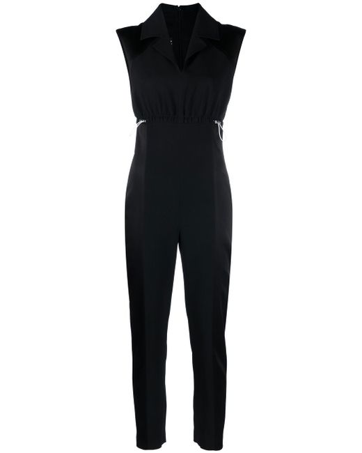 Boutique Moschino panelled sleeveless jumpsuit