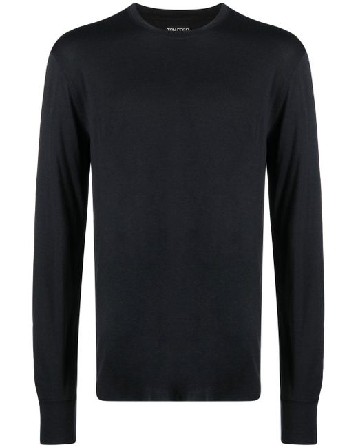 Tom Ford round-neck long-sleeve T-shirt