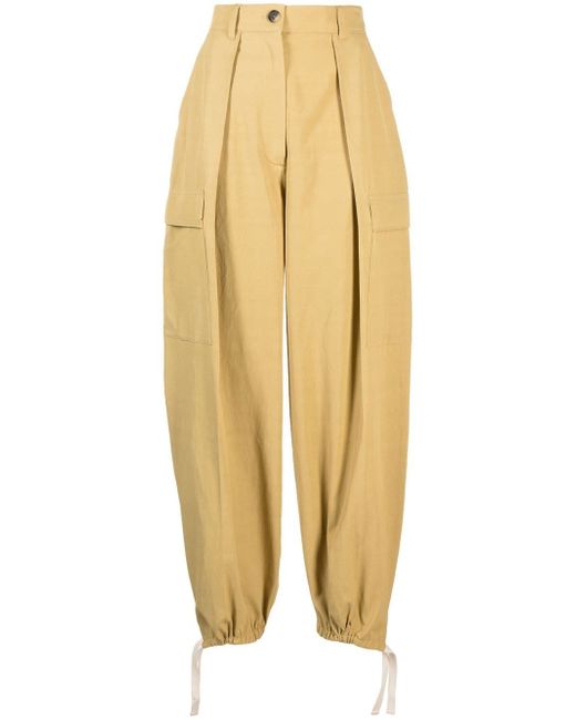 Colville high-waisted cargo trousers