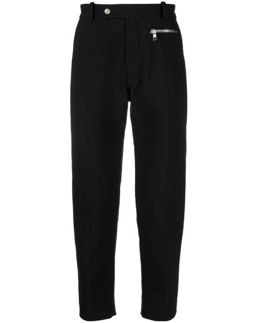 Balmain cropped tapered trousers