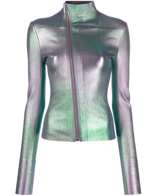 Rick Owens Gary iridescent-effect jacket