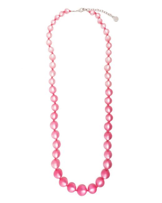 Emporio Armani resin beaded necklace