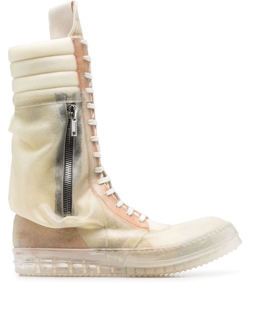 Rick Owens Cargo Basket lace-up boots