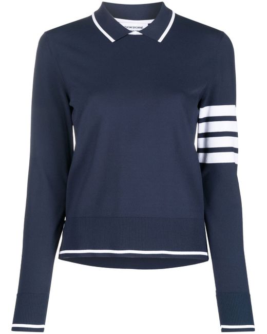 Thom Browne jersey pullover polo jumper