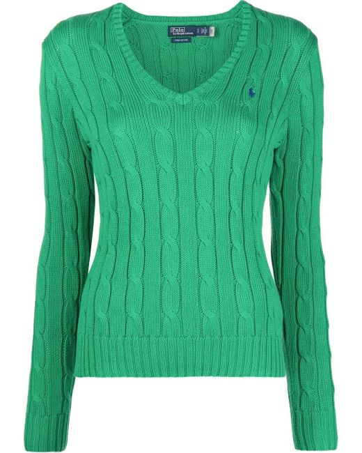 Polo Ralph Lauren cable-knit cricket sweater
