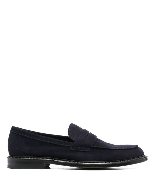 Doucal's suede penny-slot loafers