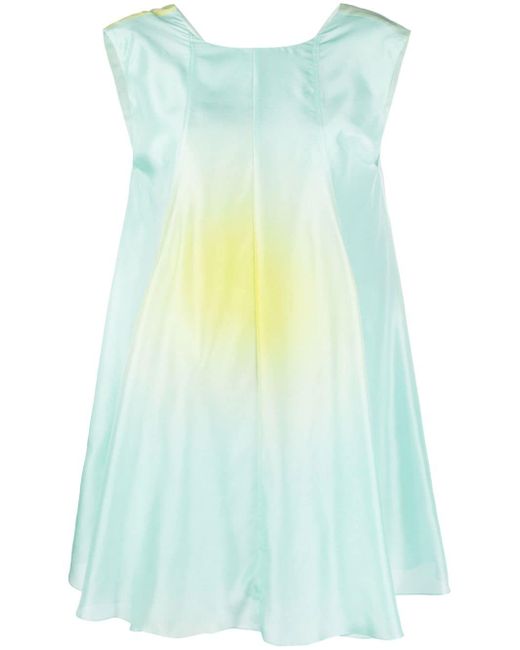 Nina Ricci gradient-effect sleeveless dress