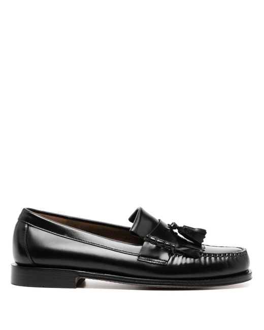 G.h. Bass & Co. flat sole leather loafers