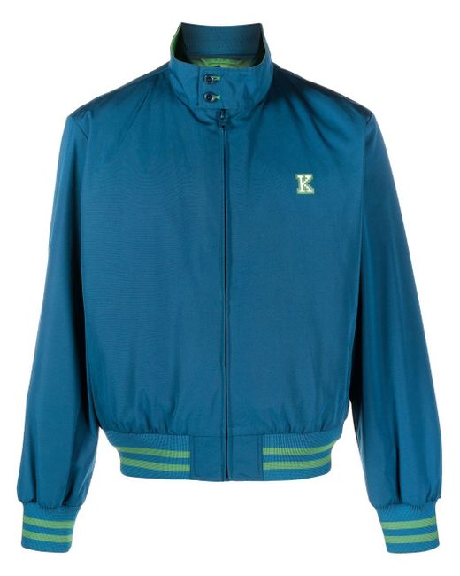 Kenzo graphic logo-print track jacket