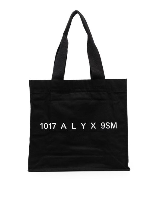 1017 Alyx 9Sm logo canvas shopper