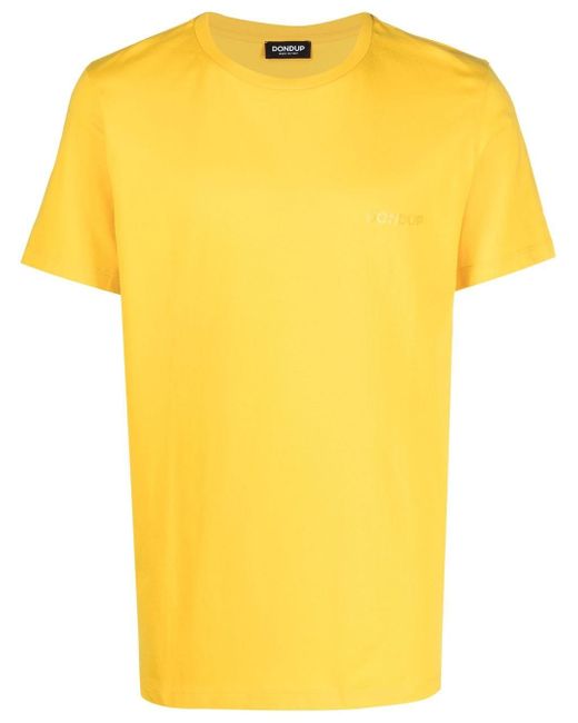 Dondup tone-on-tone logo cotton T-shirt