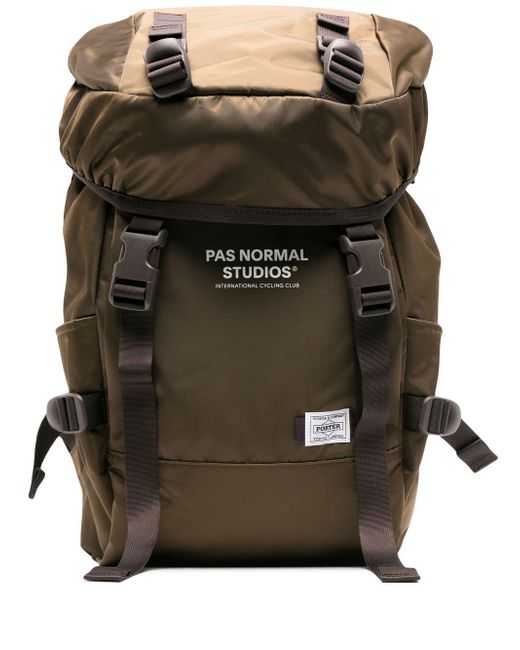 Pas Normal Studios logo-print backpack