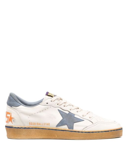 Golden Goose Ball Star leather low-top sneakers