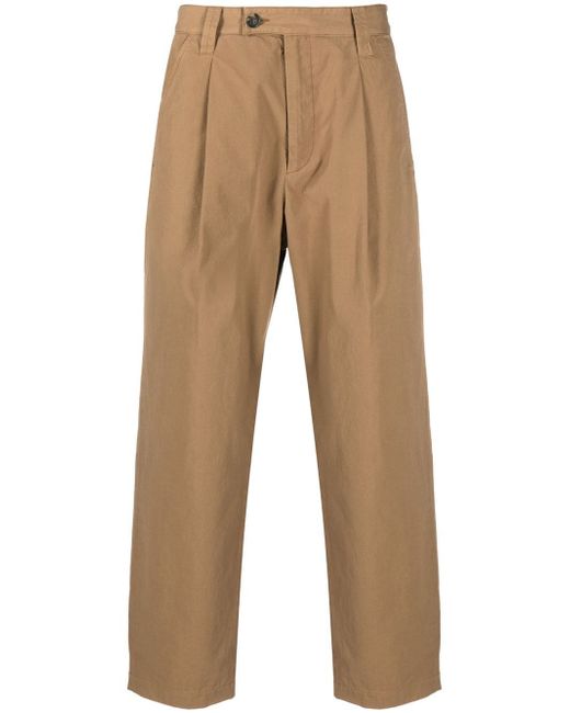 A.P.C. Rene pleated cotton trousers