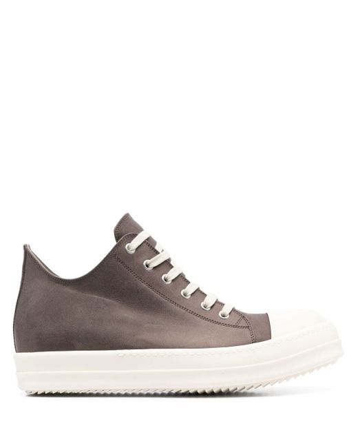 Rick Owens low-top lace-up trainers