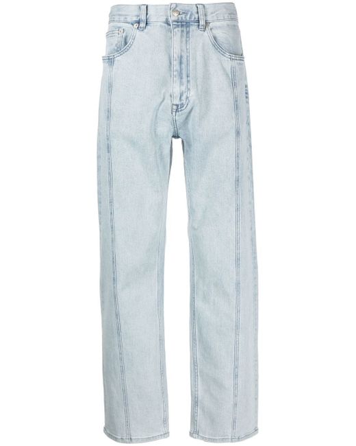 Izzue mid-rise straight-leg jeans