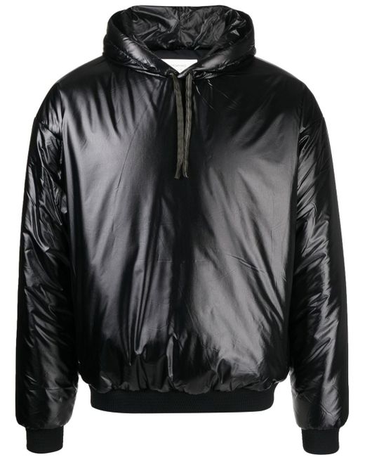 Acronym chunky hooded jacket