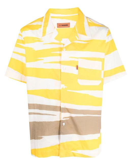 Missoni graphic-print short-sleeve shirt