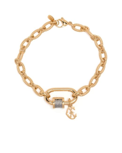 Charriol Forever Lock rope-detail bracelet