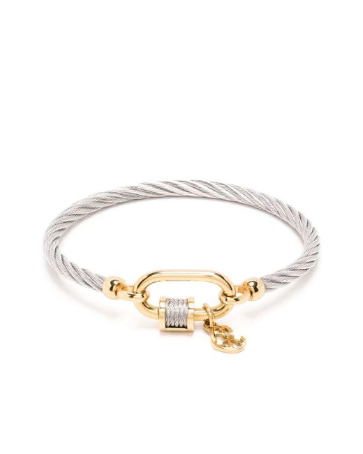 Charriol Forever Lock rope-detail bangle