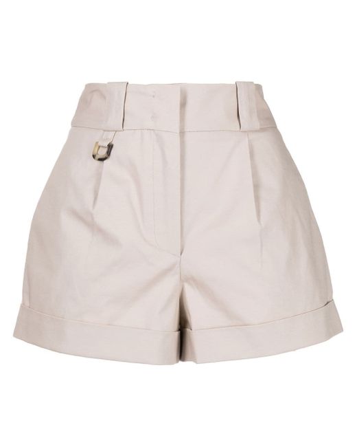 Vivetta high-waisted cotton shorts