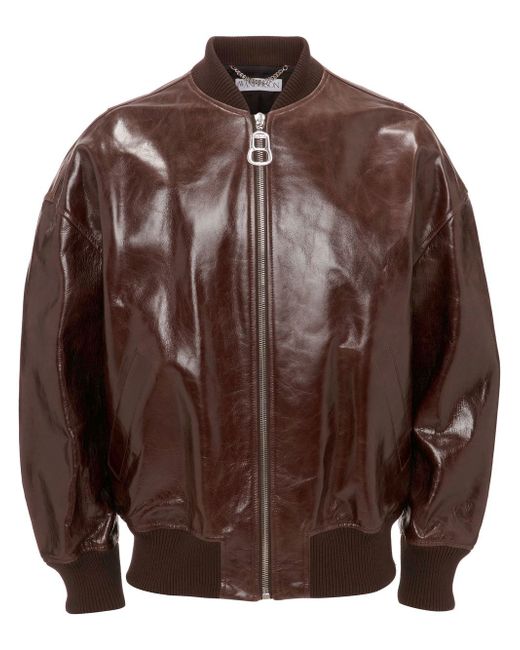 J.W.Anderson leather bomber jacket