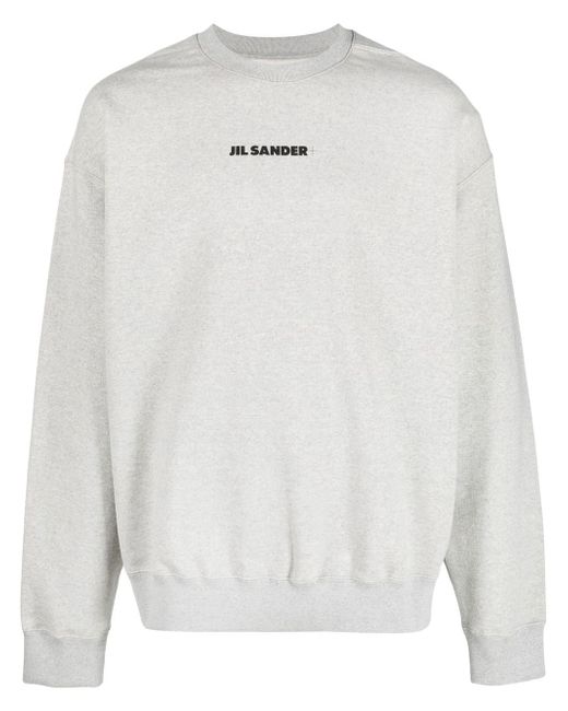 Jil Sander logo-print sweatshirt