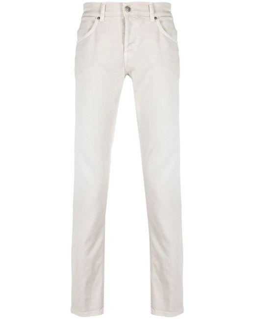 Dondup five-pocket straight-leg jeans