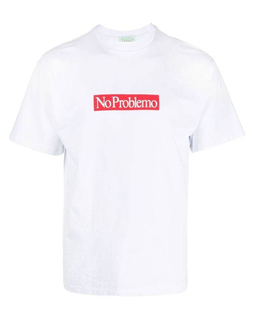 Aries No Problemo print T-shirt