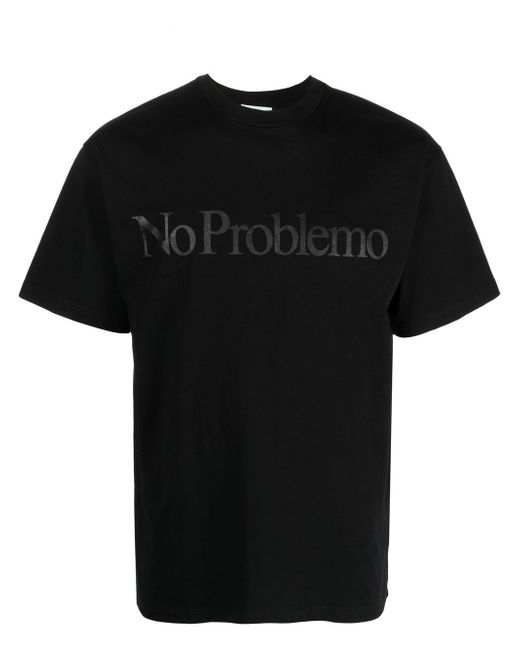 Aries No Problemo print T-shirt