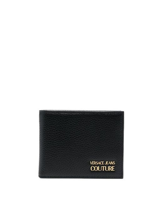 Versace Jeans Couture logo-lettering bi-fold wallet