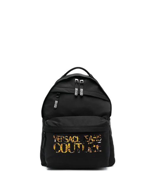 Versace Jeans Couture logo-lettering backpack