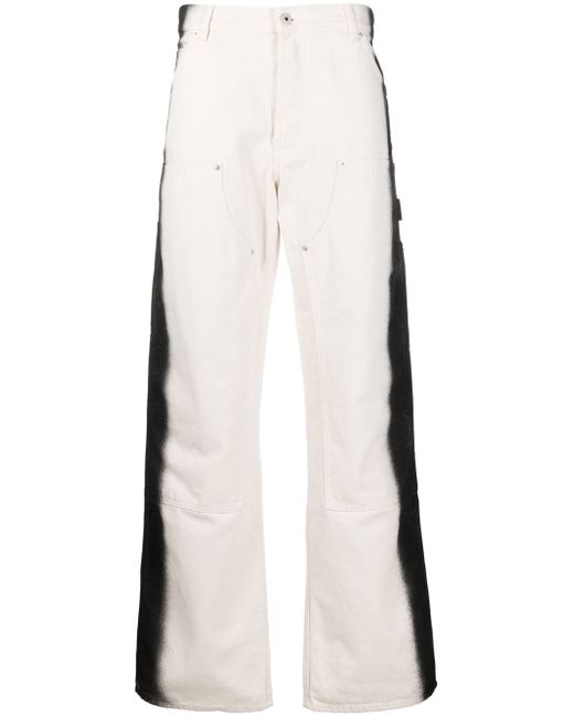 Heron Preston gradient-print wide-leg trousers
