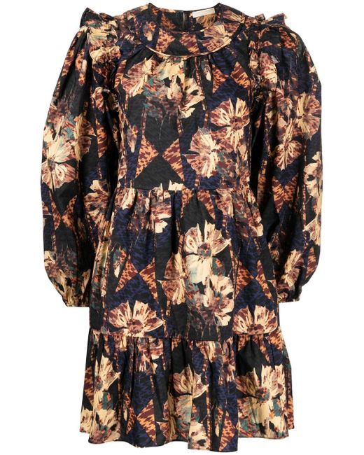 Ulla Johnson floral-print cotton dress