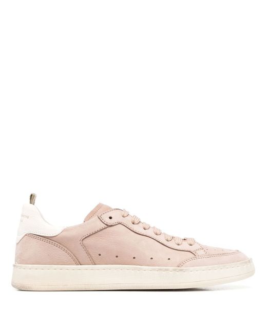Officine Creative smooth lace-up sneakers