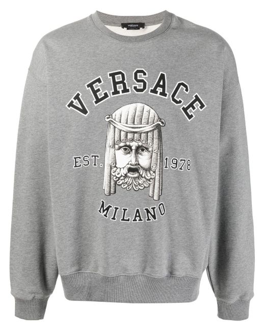 Versace crew neck sweatshirt