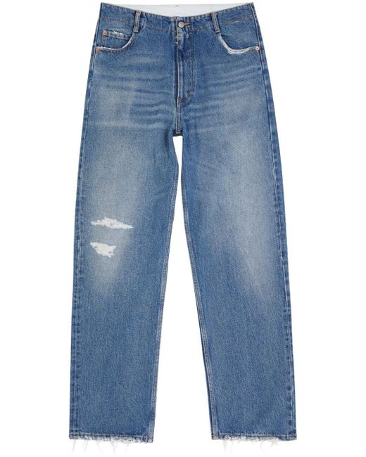 Mm6 Maison Margiela keyring-detail straight-leg jeans