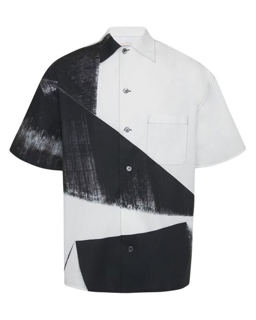 Alexander McQueen graphic-print short-sleeve shirt