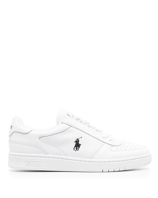 Polo Ralph Lauren logo-print lace-up sneakers
