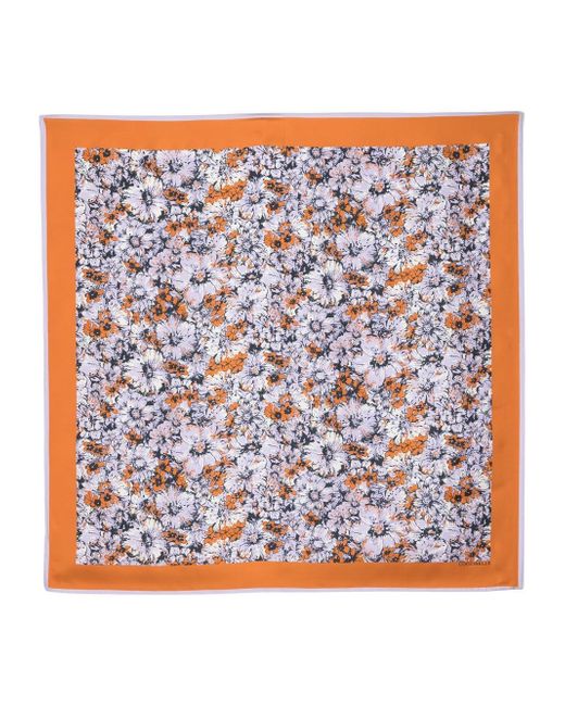 Coccinelle floral print scarf