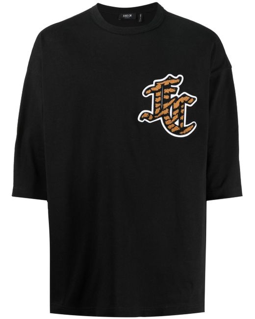 Five Cm logo-patch short-sleeved T-shirt