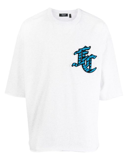 Five Cm logo-patch short-sleeved T-shirt