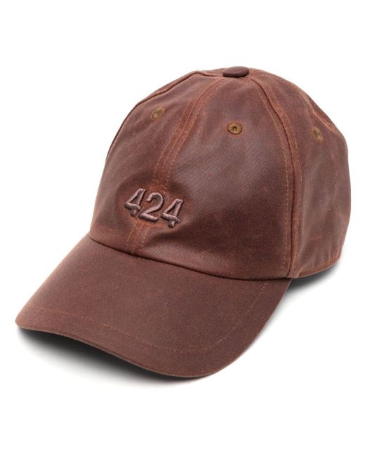 424 embossed-logo baseball cap